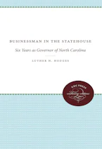Cover of 'Businessman in the Statehouse' by Luther H. Hodges Jr. 