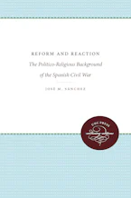 Cover of 'Reform and Reaction' by José M. Sánchez 