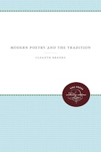 Modern Poetry and the Tradition Modern Poetry and the Tradition
