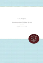 Cover of 'Colombia' by John D. Martz 
