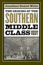 Cover of 'The Origins of the Southern Middle Class, 1800-1861' by Jonathan Daniel Wells 