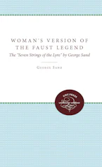 Cover of 'A Womans Version of the Faust Legend' by George Sand 