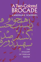 Cover of 'A Two-Colored Brocade' by Annemarie Schimmel 