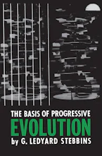 Cover of 'The Basis of Progressive Evolution' by G. Ledyard Stebbins 