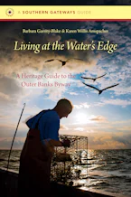 Cover of 'Living at the Waters Edge' by Barbara Garrity-Blake and Karen Willis Amspacher 