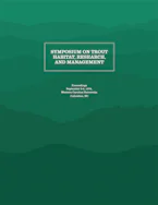 Cover of 'Symposium on Trout Habitat, Research, and Management' 