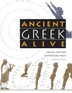 Cover of 'Ancient Greek Alive' by Paula Saffire and Catherine Freis 