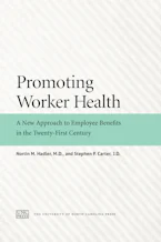 Cover of 'Promoting Worker Health' by Nortin M. Hadler M.D. and Stephen P. Carter 