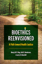 Cover of 'Bioethics Reenvisioned' by Nancy M. P. King, Gail E. Henderson and Larry R. Churchill 