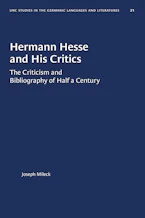 Cover of 'Hermann Hesse and His Critics' by Joseph Mileck 