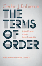 Cover of 'The Terms of Order' by Cedric J. Robinson 
