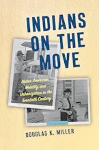 Cover of 'Indians on the Move' by Douglas K. Miller 