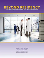 Cover of 'Beyond Residency' by William L. Doss, M.D., M.B.A., Clinton E. Faulk, M.D., Carrie A. McShane, M.D. and Matthew W. Wilson, M.D. 