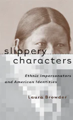 Cover of 'Slippery Characters' by Laura Browder 