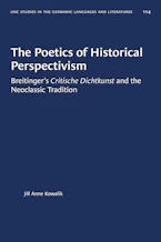 Cover of 'The Poetics of Historical Perspectivism' by Jill Anne Kowalik 