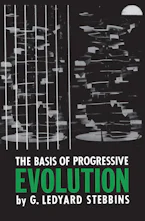 Cover of 'The Basis of Progressive Evolution' by G. Ledyard Stebbins 